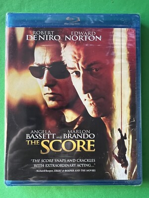 The Score (Blu Ray, 2010) Robert De Niro Edward Norton Angela Bassett Brand New!