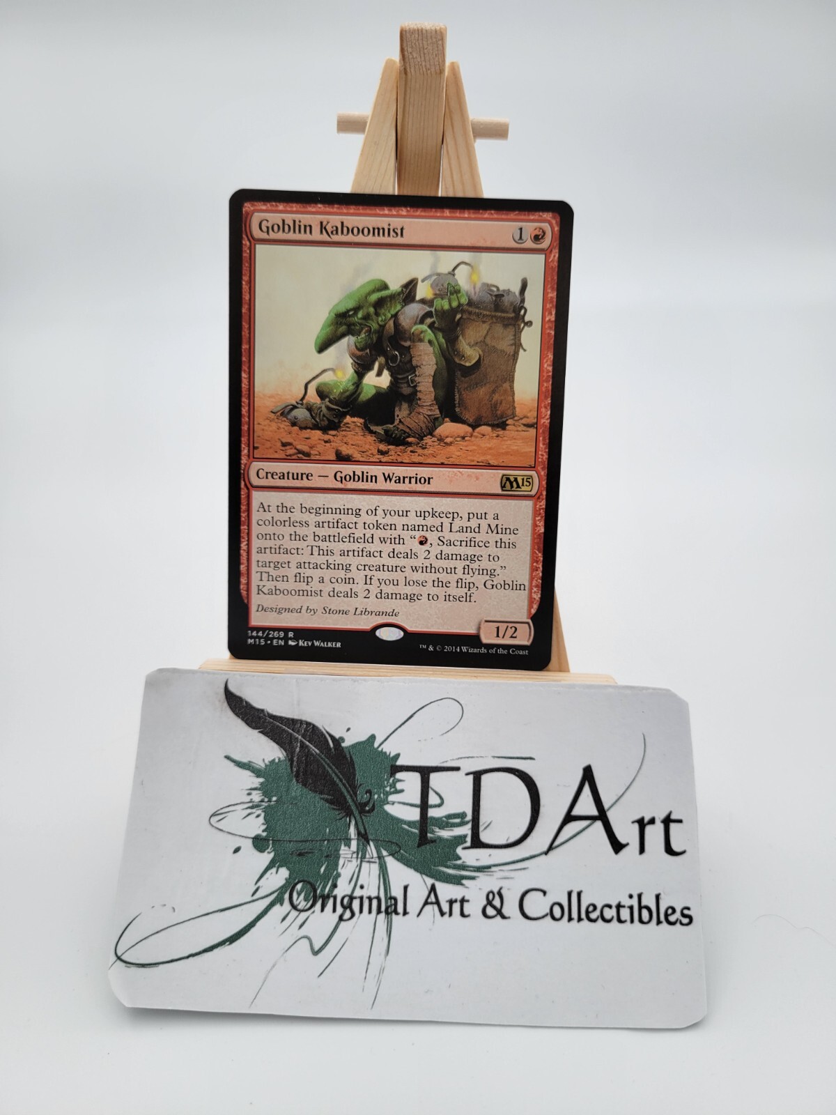 Goblin Kaboomist 1x FOIL MTG M15 Core Set Rare MINT red warrior Goblin Kaboomist 1x FOIL MTG M15 Core Set Rare MINT red warrior