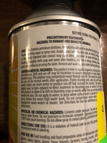 New Lot Of 5 Cans Enforcer EPRGFIK7 Purge 3 Metered Flying Insect Killer 6.4 Oz