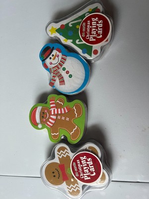 Christmas shaped card decks