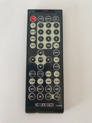 Genuine CURTIS Remote Control OEM for DVD8007B - LCD Portable DVD