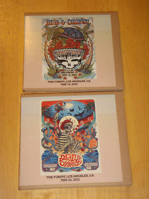 Grateful DEAD & COMPANY Final Tour 2023 The Forum LOS ANGELES 2 Shows 6CD New
