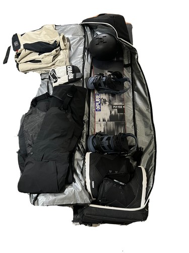 ★Used動作品 BURTON QUIKSILVER スノボ4点セット 送料無料 ☆Used動作品 BURTON QUIKSILVER スノボ4点セット 送料無料