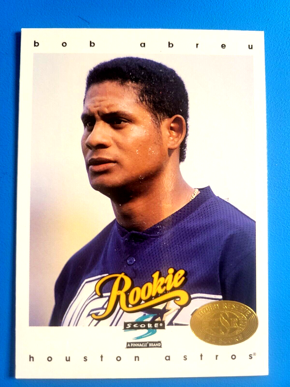 1997 Score Hobby Reserve Bobby Abreu #486- ROOKIE CARD. rookie card picture