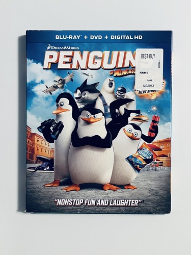 Penguins of Madagascar (Blu-ray/DVD, 2015, 2-Disc Set