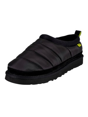 

Мужские тапочки UGG Tasman Puft, черные, Черный, 1127735-BLK