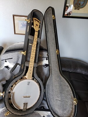 Deering Goodtime 5-String Banjo/ Resonator Maple USA & Hardshell Case 