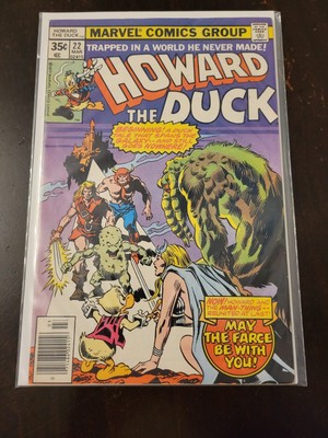 Howard the Duck #22 1975 Bronze Age The Deadly Space Turnip! VF+