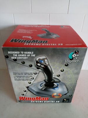 Logitech WingMan Extreme Digital 3D Joystick PC Gaming Windows Mac