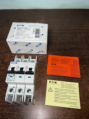NEW EATON FAZ-C30/3-NA 30 AMP MOELIER SERIES 3 POLE   B99