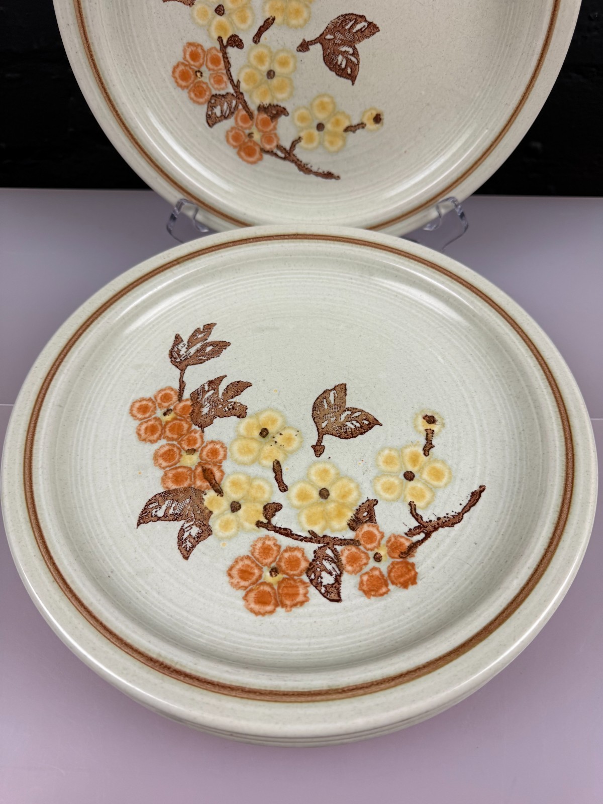 Homespun Churchill Autumn Gold Dinner Plates 25.5 cm Wide Set of 6