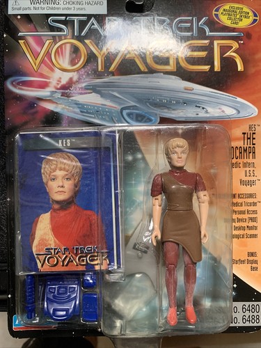 RARE VINTAGE 1995 PLAYMATES STAR TREK VOYAGER KES THE OCAMPA ACTION FIGURE NEW