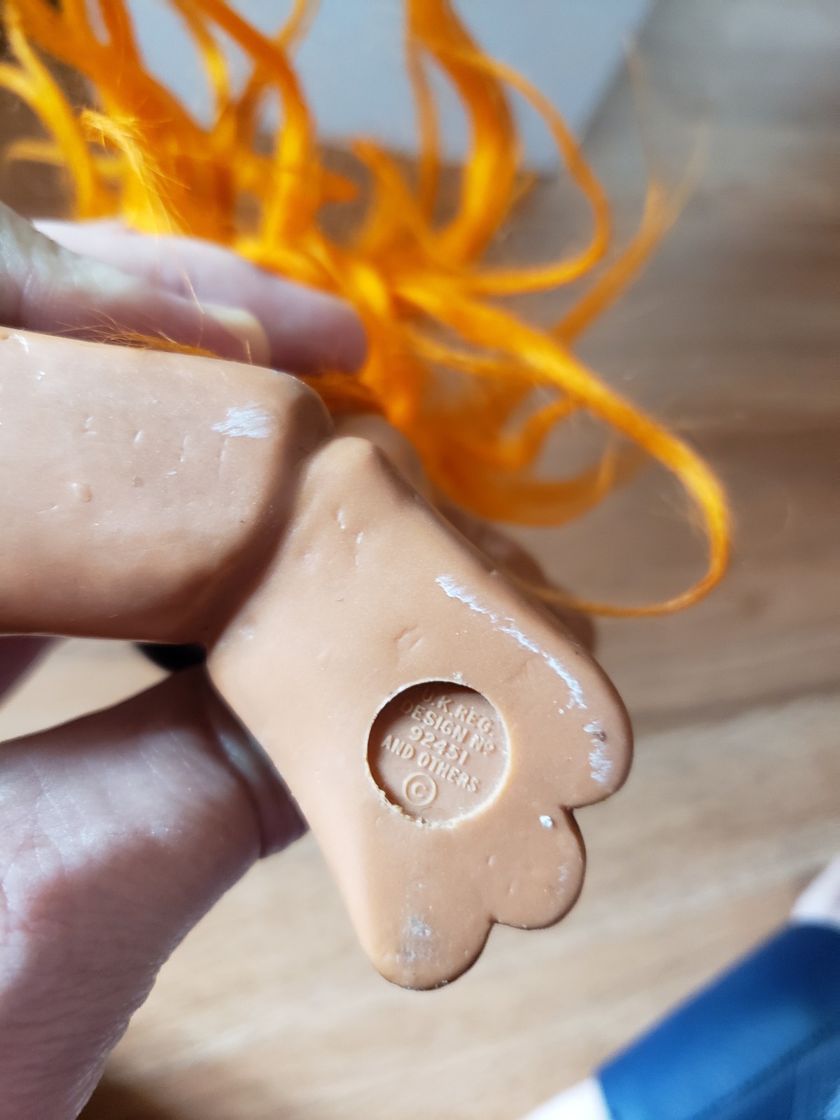 Vintage Thomas Dam Troll Doll Crow Jabberwock 1960s All Original WE TAKE OFFERS