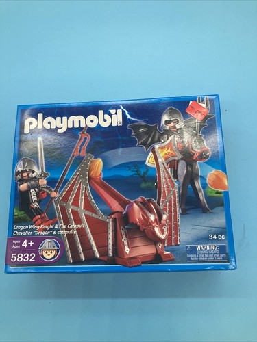 Playmobil 5832 Dragon Wing Knight & Fire Catapult New | eBay