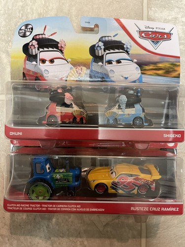 DISNEY PIXAR CARS OKUNI/SHIGEKO & CLUTCH AID TRACTOR