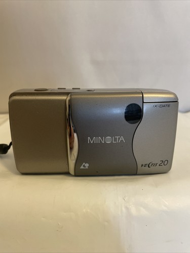 Minolta Vectis 20 APS Point & Shoot Film Camera Silver | eBay