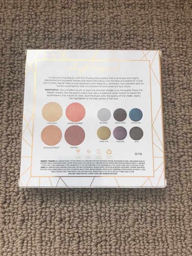 NEW Boxycharm October 2018 PUR Cosmetics Midnight Masquerade Face Palette Ipsy