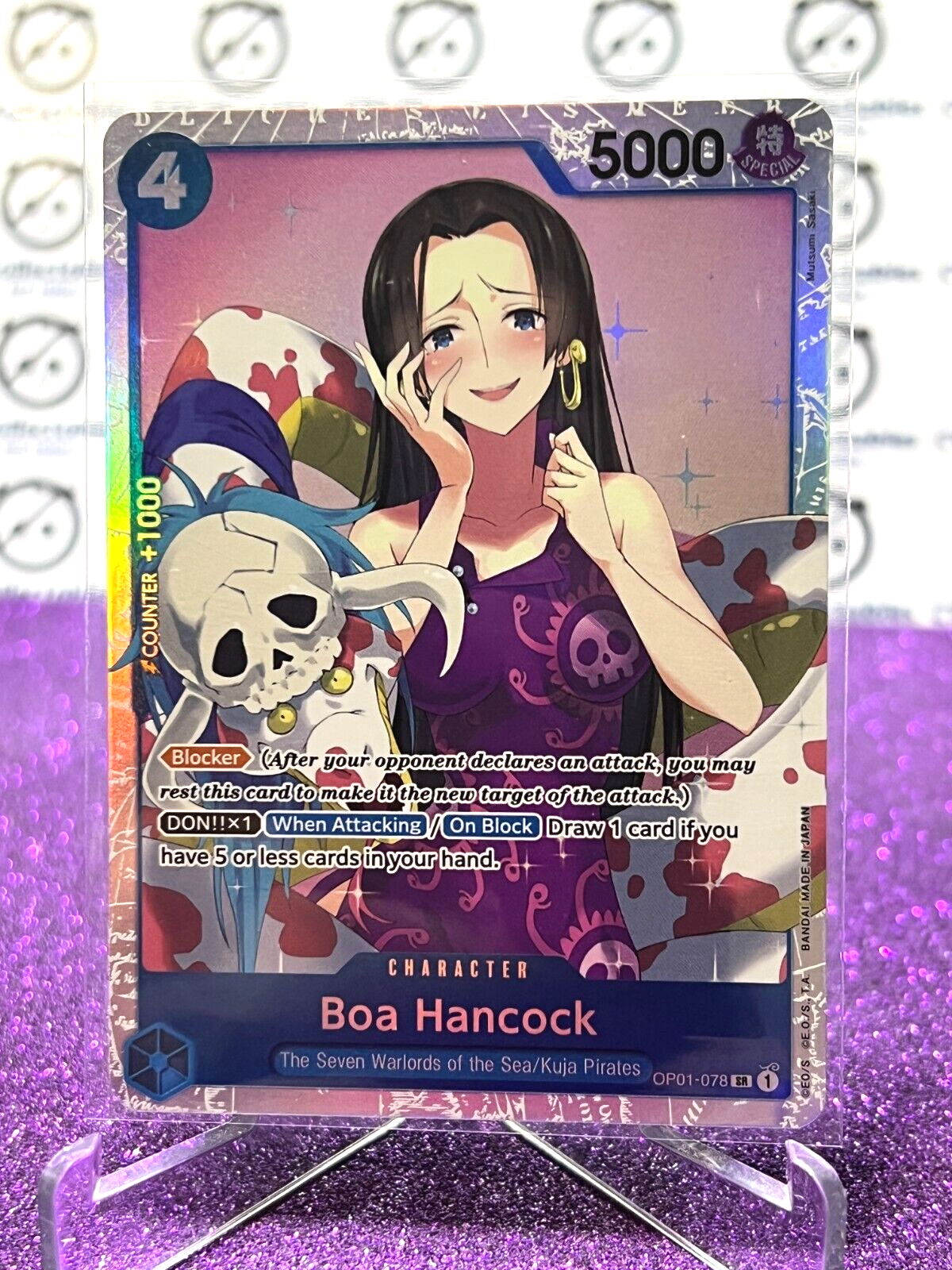 d*2様 2024 ONE PIECE CS BOA HANCOCK 2周年記念 ONE PIECE CARD GAME CHINESE New Year of the Snake Exclusive