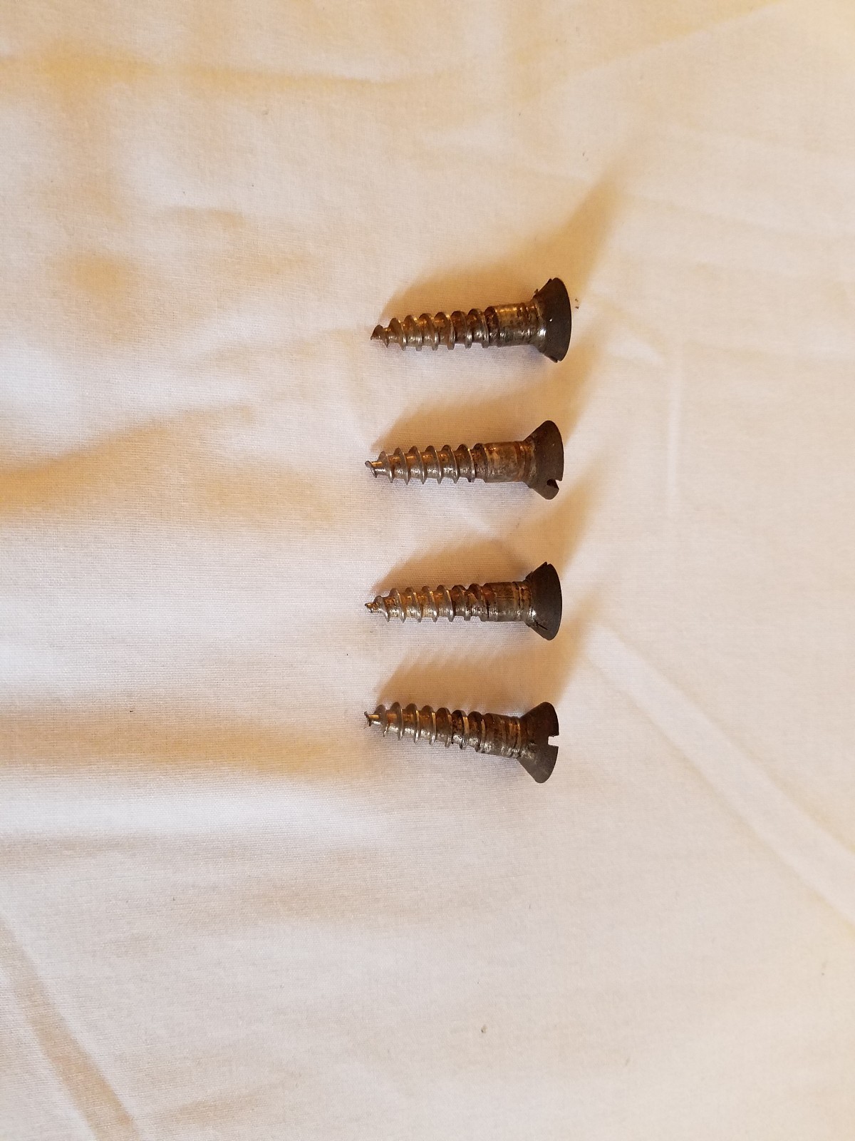Vintage Singer Treadle Sewing Machine Cabinet to Base Screws Set of 4