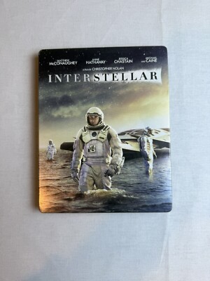 Interstellar Blu Ray Target Exclusive Collectible Steelbook