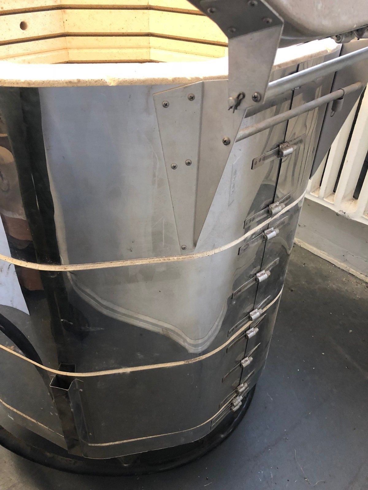 Skutt 220 Electric Kiln Model 235/240 w/ Two Blank Rings Ceramics Pottery