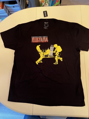Nirvana Live t-shirt Rock band Tee New Hot Topic XX-Large | eBay