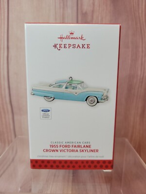 2013 Hallmark Classic American Cars - 1955 Ford Fairlane Crown Victoria Skyliner