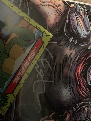 kevin eastman autograph Teenage Mutant Ninja Turtles