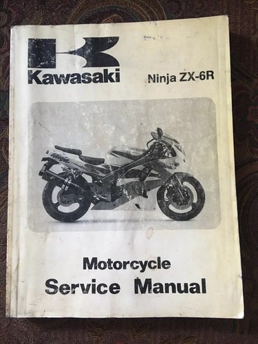 お歳暮ならオンライン Kawasaki eBay | 1994 Edition First Manual Service R ZX-6 Ninja アクセサリー