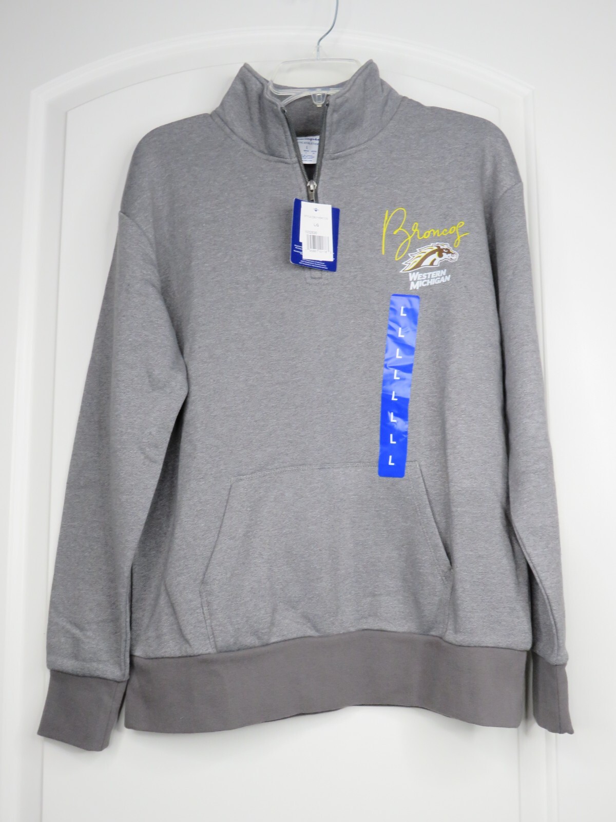 CHAMPION スウェットパーカー Western Michigan Broncos Western Michigan Broncos Summit Sportswear Youth GREY Womens