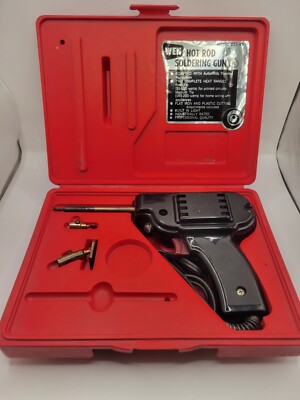 WEN Model 222 Solder Gun Hot Rod Model 222 + Kit Chicago USA Vintage