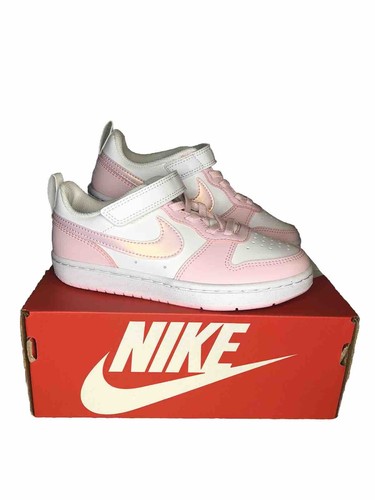 NEW Nike Court Borough Low Recraft PS | Size 13C | White
