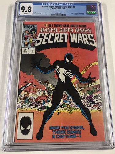 Marvel Super Heroes Secret Wars 8 Cgc 9.8 1984 Marvel DOUBLE