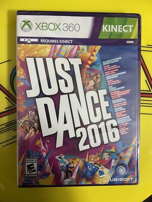 Just Dance 2016 (Microsoft Xbox 360, 2016) Kinect Brand New Factory Sealed
