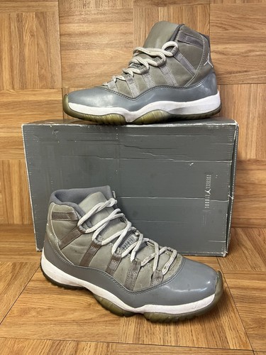 RARE🔥 Nike Air Jordan 11 Retro XI Cool Gray Patent Sz 7.5