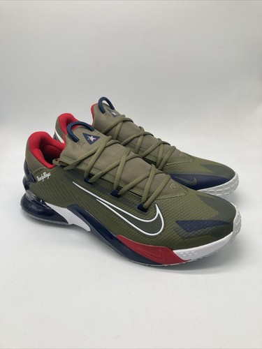 Nike Force Zoom Trout 8 TF Vanderbilt Olive/White FD5123-214