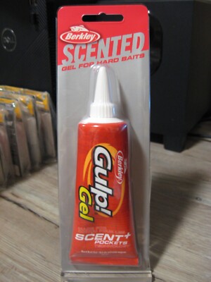 Berkley Gulp Scented Hard Bait Gel 3 Oz Tube Fish Attractant Rub On Scent Pocket