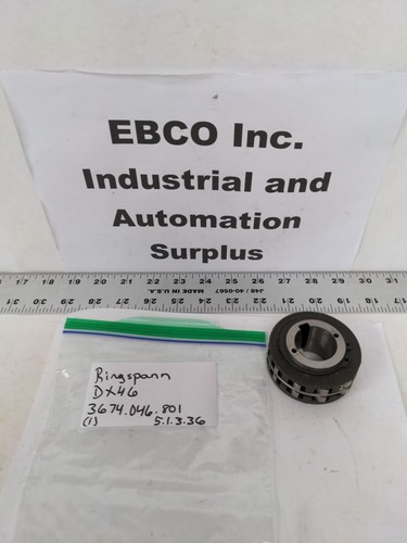 RINGSPANN DX46 3674.046.801 ONE WAY COUPLING | eBay