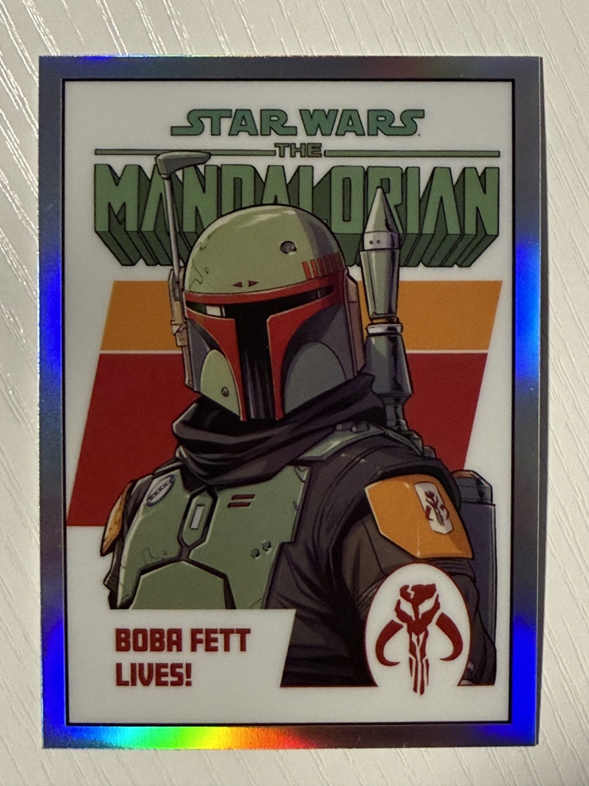 2022 Topps Chrome Star Wars The Mandaloria Beskar Edition Comic Covers #CC-3