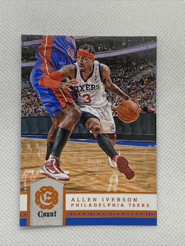 NBA Allen Iverson 16-17 Excalibur 10枚限定 2016-17 Panini Excalibur Allen Iverson Crusade Silver Prizm