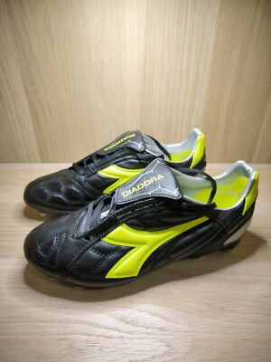 Diadora DD ELEVEN LT US 7 UK 6.5 Leather Soccer Cleats Football Boots Rare