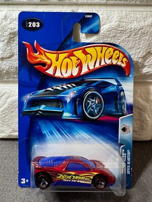 Hot Wheels Track Aces Speed Blaster 2004 #203 Red