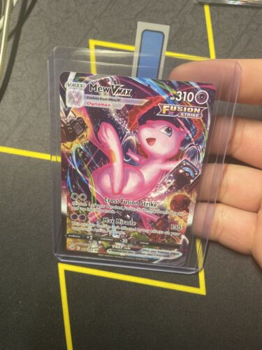 Mew VMax Alternate Art Fusion Strike Pokemon Card 269/264 NM Mew VMax Alternate Art Fusion Strike Pokemon Card 269/264 NM