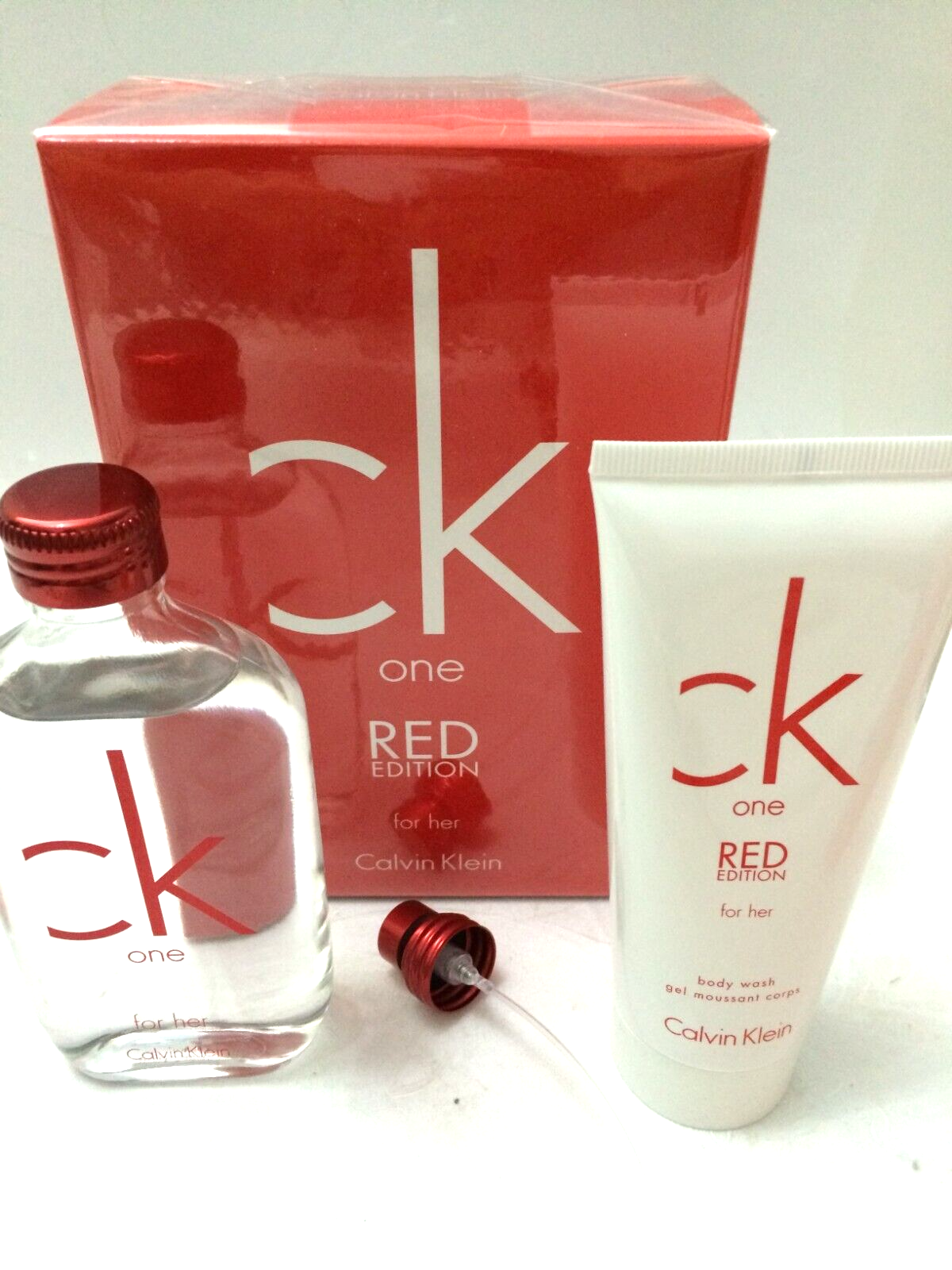 香水(女性用)  ckone REDEDITION forher100ml CK One Red Edition for her by Calvin Klein Gift sets : 3.4