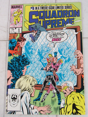 Squadron Supreme #5 Jan. 1986 Marvel Comics