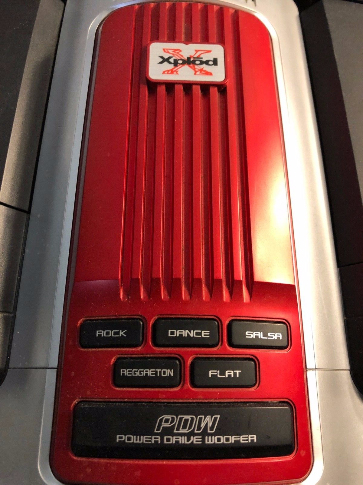 SONY Xplod CFD-G700CP - Portable CD/AM-FM/Cassette-Recorder Boombox w/ Subwoofer