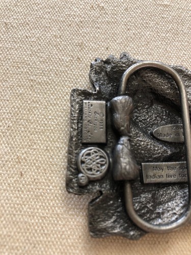 American Eagle Arrowhead Belt Buckle Siskiyou Buckle Co. 1988 Made In USA