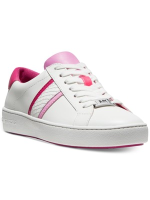 Женские розовые кроссовки MICHAEL KORS на платформе 1/2 Irving Wedge Athletic Sneakers 6,5 M