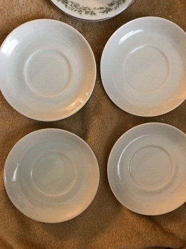 Mikasa Candleholder & Porcelana Brasil Saucers Junk Drawer