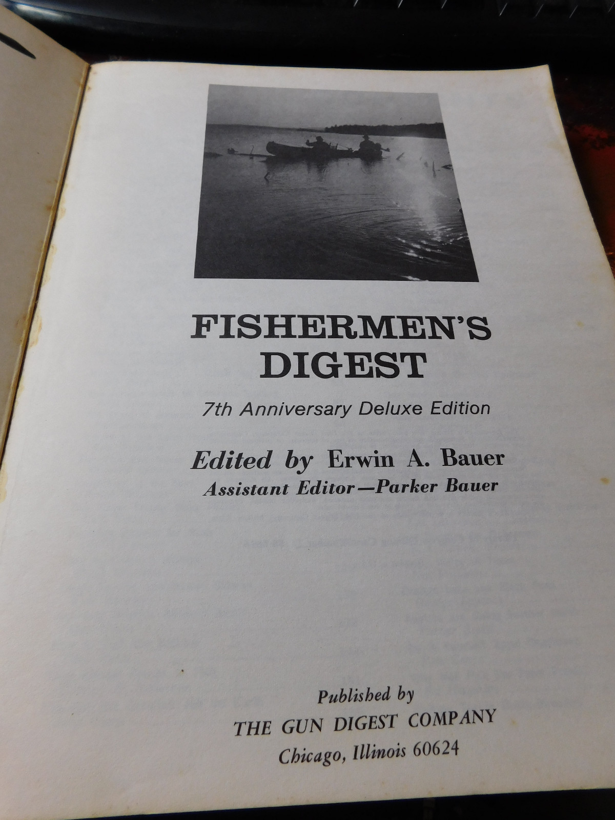 FISHERMEN'S DIGEST,7TH ANNIVERSARY DELUXE EDITION BOOK